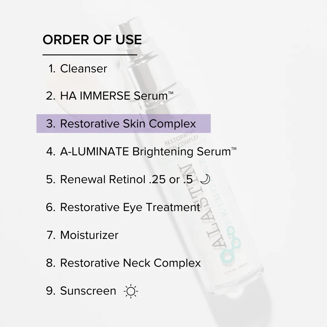 Restorative Skin Complex with TriHex Technology