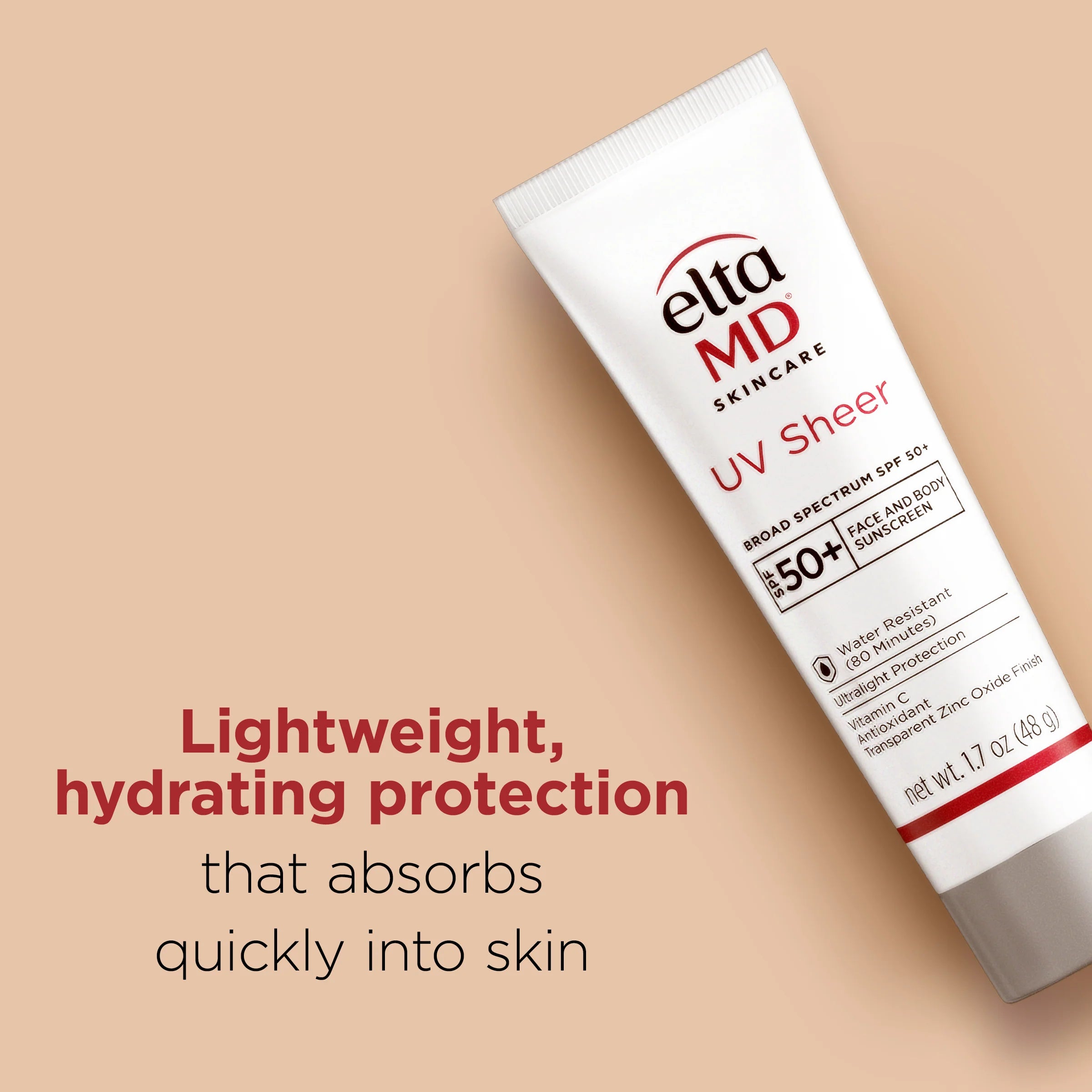 EltaMD UV Sheer Broad-Spectrum Sunscreen SPF 50+