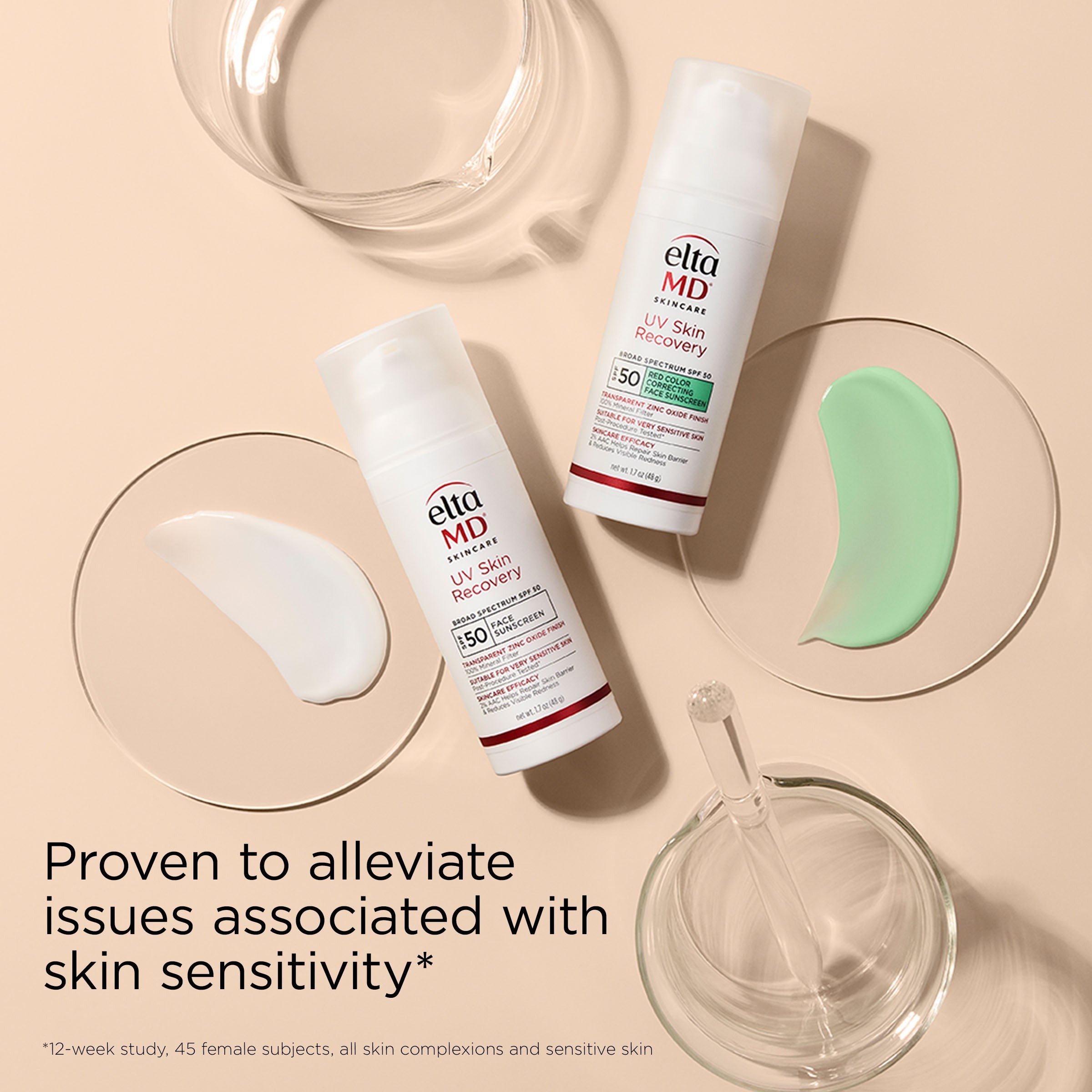 UV Skin Recovery Broad Spectrum SPF 50 Face Sunscreen