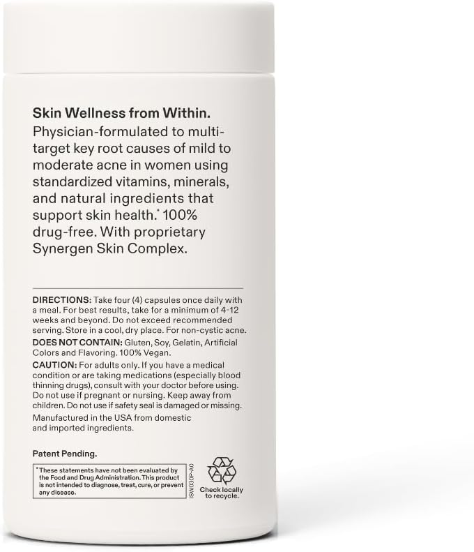 Nutrafol Clear Skin Supplement