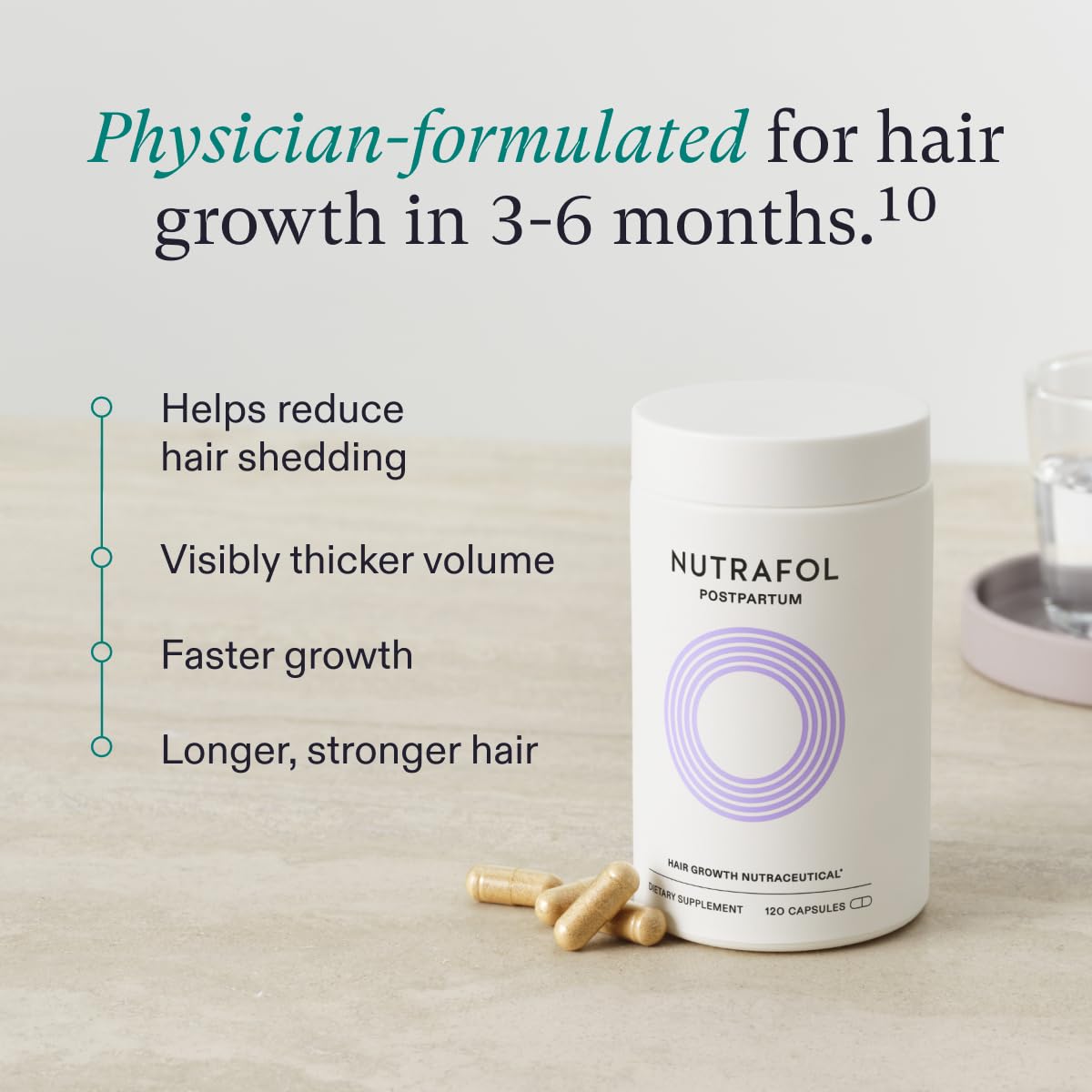 Postpartum Hair Growth Supplements